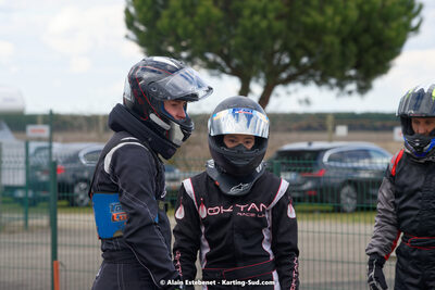 06/03/2022 : 1ère manche du Trophée UFOLEP Kart Nouvelle Aquitaine à Escource (photos Alain Estebenet) 2022 — karting