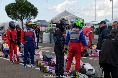 06/03/2022 : 1ère manche du Trophée UFOLEP Kart Nouvelle Aquitaine à Escource (photos Alain Estebenet) 2022 — karting