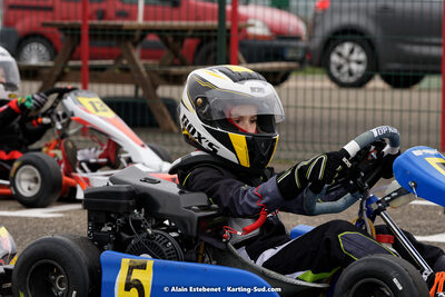 06/03/2022 : 1ère manche du Trophée UFOLEP Kart Nouvelle Aquitaine à Escource (photos Alain Estebenet) 2022 — karting