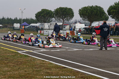 06/03/2022 : 1ère manche du Trophée UFOLEP Kart Nouvelle Aquitaine à Escource (photos Alain Estebenet) 2022 — karting