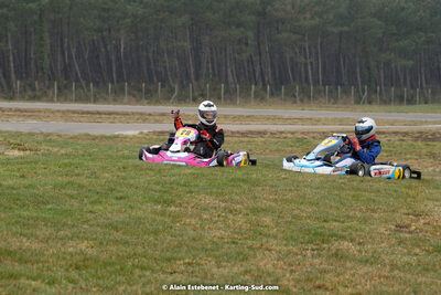 06/03/2022 : 1ère manche du Trophée UFOLEP Kart Nouvelle Aquitaine à Escource (photos Alain Estebenet) 2022 — karting