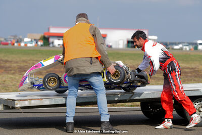 Jean-Claude COQUEREL — 06/03/2022 : 1ère manche du Trophée UFOLEP Kart Nouvelle Aquitaine à Escource (photos Alain Estebenet) 2022 — karting