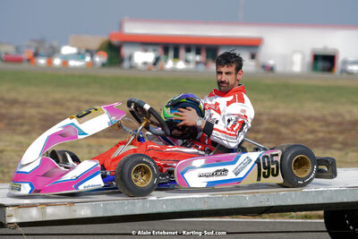 Jean-Claude COQUEREL — 06/03/2022 : 1ère manche du Trophée UFOLEP Kart Nouvelle Aquitaine à Escource (photos Alain Estebenet) 2022 — karting