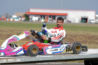 Jean-Claude COQUEREL — 06/03/2022 : 1ère manche du Trophée UFOLEP Kart Nouvelle Aquitaine à Escource (photos Alain Estebenet) 2022 — karting
