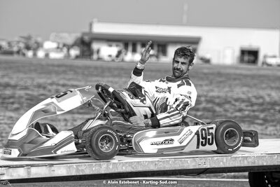 Jean-Claude COQUEREL — 06/03/2022 : 1ère manche du Trophée UFOLEP Kart Nouvelle Aquitaine à Escource (photos Alain Estebenet) 2022 — karting
