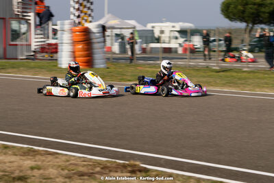 06/03/2022 : 1ère manche du Trophée UFOLEP Kart Nouvelle Aquitaine à Escource (photos Alain Estebenet) 2022 — karting
