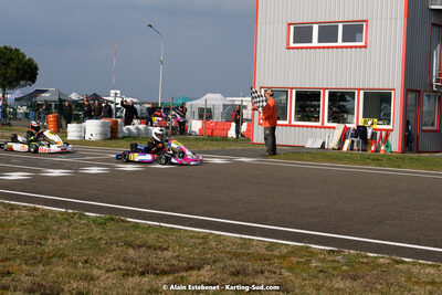 06/03/2022 : 1ère manche du Trophée UFOLEP Kart Nouvelle Aquitaine à Escource (photos Alain Estebenet) 2022 — karting