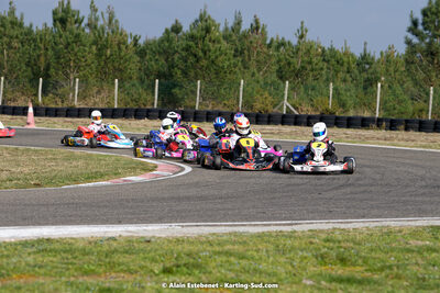 06/03/2022 : 1ère manche du Trophée UFOLEP Kart Nouvelle Aquitaine à Escource (photos Alain Estebenet) 2022 — karting