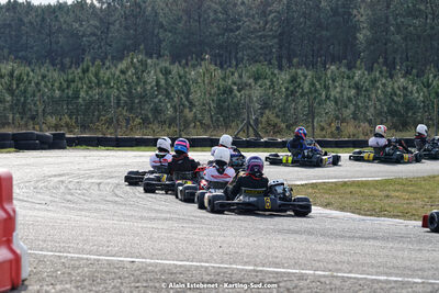06/03/2022 : 1ère manche du Trophée UFOLEP Kart Nouvelle Aquitaine à Escource (photos Alain Estebenet) 2022 — karting