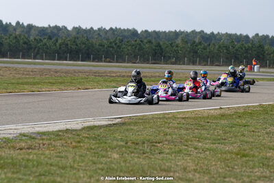 06/03/2022 : 1ère manche du Trophée UFOLEP Kart Nouvelle Aquitaine à Escource (photos Alain Estebenet) 2022 — karting