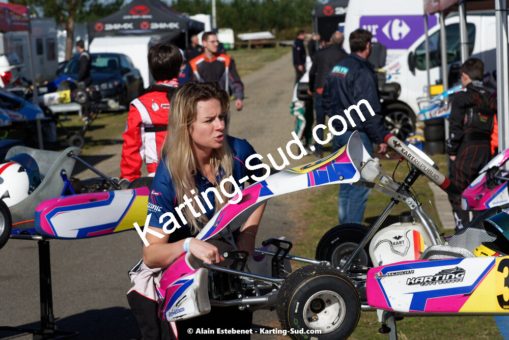 06/03/2022 : 1ère manche du Trophée UFOLEP Kart Nouvelle Aquitaine à Escource (photos Alain Estebenet) 2022 — karting