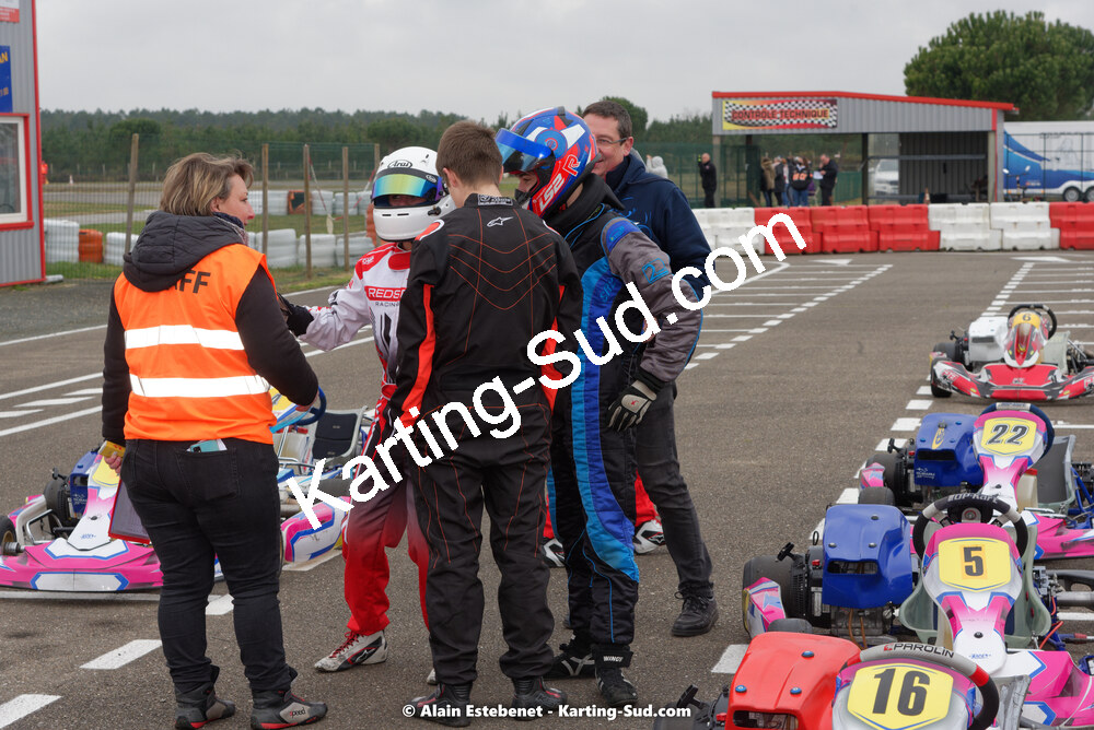 06/03/2022 : 1ère manche du Trophée UFOLEP Kart Nouvelle Aquitaine à Escource (photos Alain Estebenet) 2022 — karting