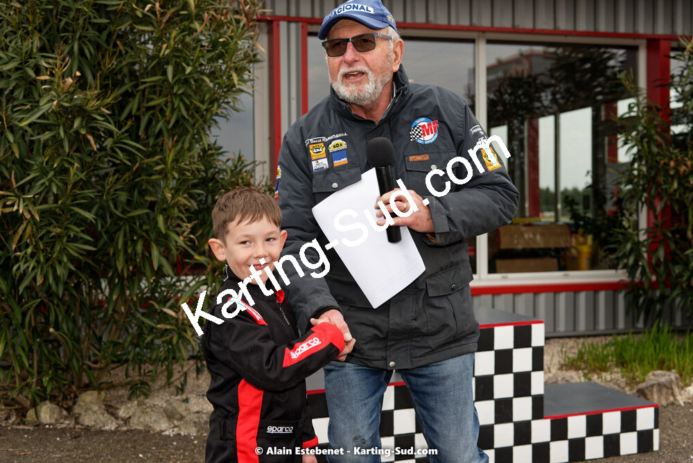 Michel FEVRES — 06/03/2022 : 1ère manche du Trophée UFOLEP Kart Nouvelle Aquitaine à Escource (photos Alain Estebenet) 2022 — karting