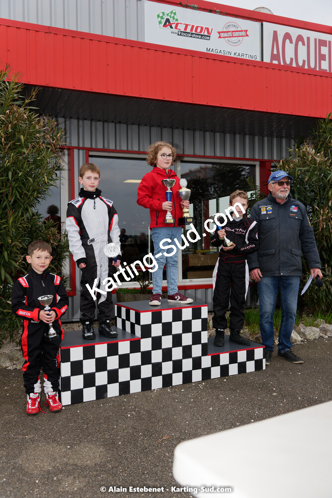 06/03/2022 : 1ère manche du Trophée UFOLEP Kart Nouvelle Aquitaine à Escource (photos Alain Estebenet) 2022 — karting