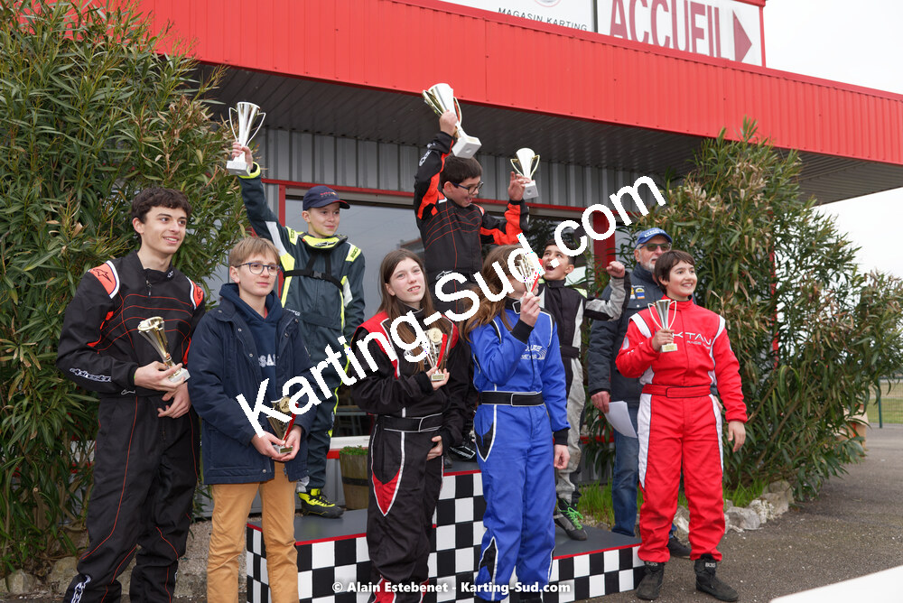 06/03/2022 : 1ère manche du Trophée UFOLEP Kart Nouvelle Aquitaine à Escource (photos Alain Estebenet) 2022 — karting