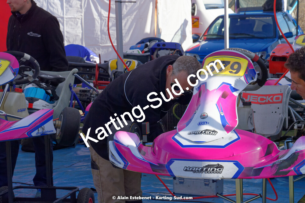 06/03/2022 : 1ère manche du Trophée UFOLEP Kart Nouvelle Aquitaine à Escource (photos Alain Estebenet) 2022 — karting