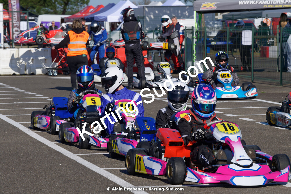 06/03/2022 : 1ère manche du Trophée UFOLEP Kart Nouvelle Aquitaine à Escource (photos Alain Estebenet) 2022 — karting