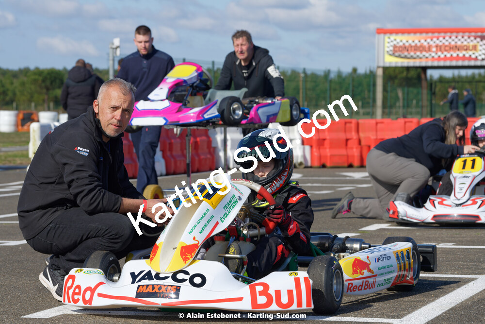 06/03/2022 : 1ère manche du Trophée UFOLEP Kart Nouvelle Aquitaine à Escource (photos Alain Estebenet) 2022 — karting