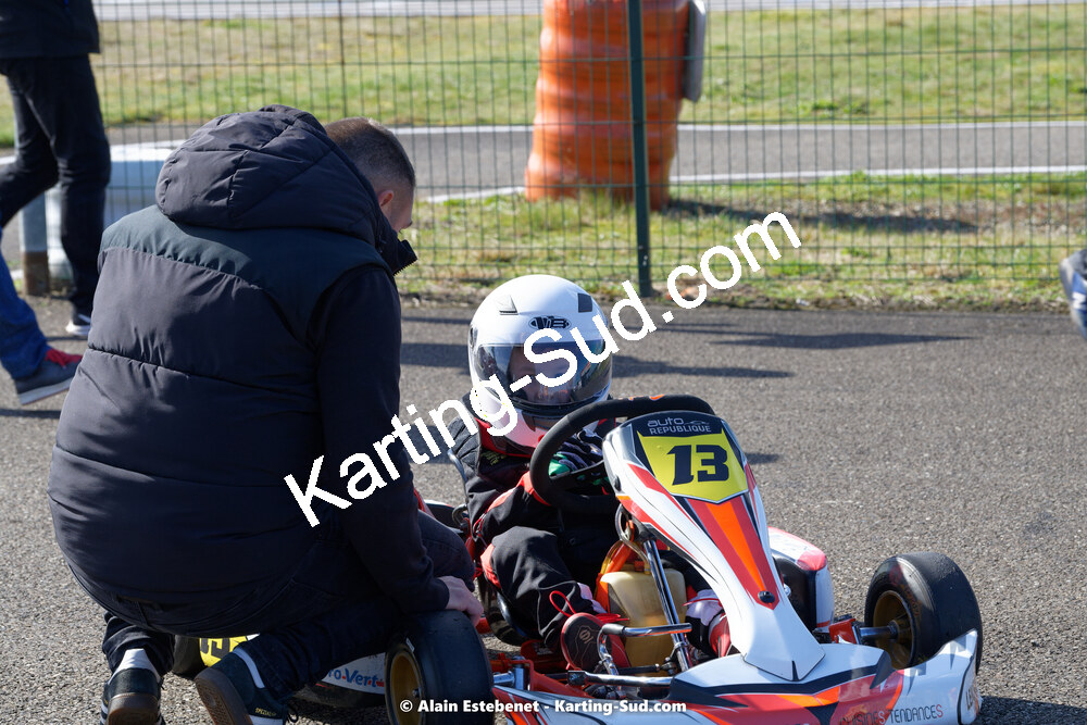 06/03/2022 : 1ère manche du Trophée UFOLEP Kart Nouvelle Aquitaine à Escource (photos Alain Estebenet) 2022 — karting
