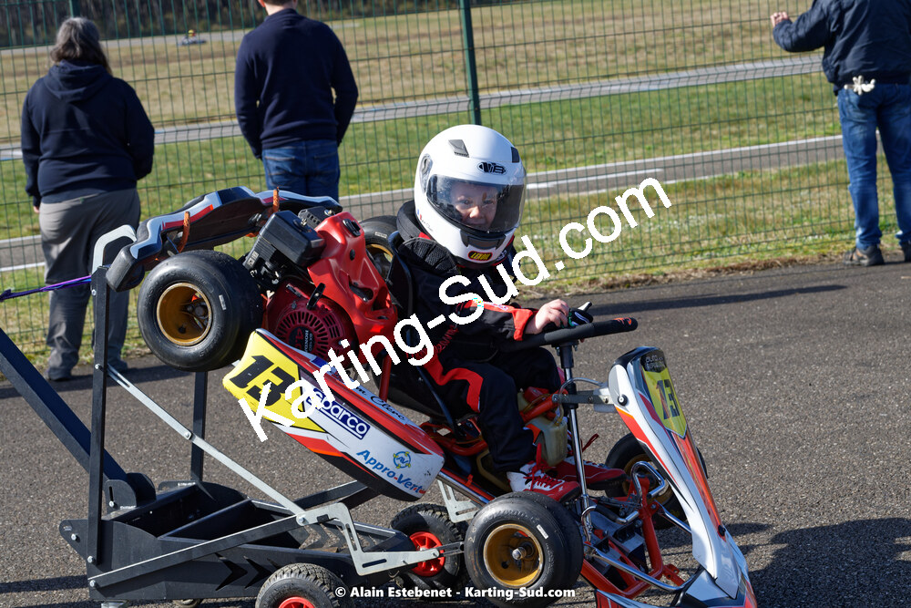 06/03/2022 : 1ère manche du Trophée UFOLEP Kart Nouvelle Aquitaine à Escource (photos Alain Estebenet) 2022 — karting