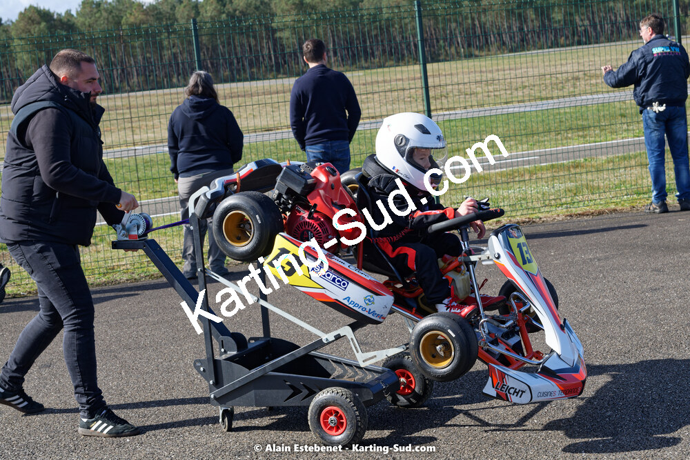06/03/2022 : 1ère manche du Trophée UFOLEP Kart Nouvelle Aquitaine à Escource (photos Alain Estebenet) 2022 — karting