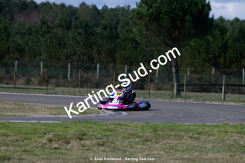 06/03/2022 : 1ère manche du Trophée UFOLEP Kart Nouvelle Aquitaine à Escource (photos Alain Estebenet) 2022 — karting