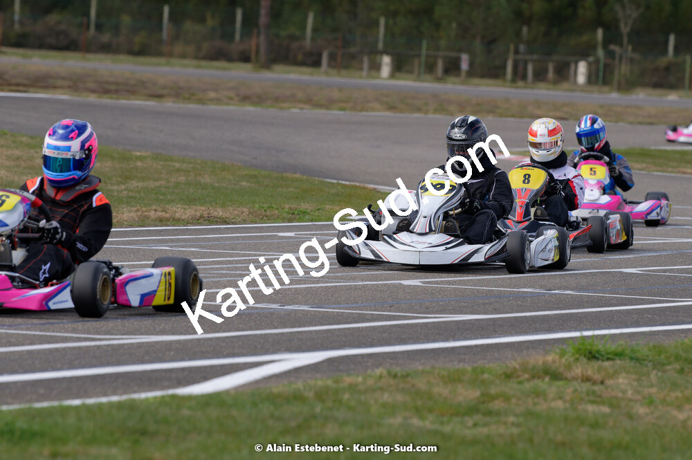 06/03/2022 : 1ère manche du Trophée UFOLEP Kart Nouvelle Aquitaine à Escource (photos Alain Estebenet) 2022 — karting