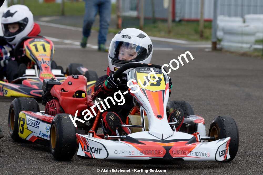 06/03/2022 : 1ère manche du Trophée UFOLEP Kart Nouvelle Aquitaine à Escource (photos Alain Estebenet) 2022 — karting