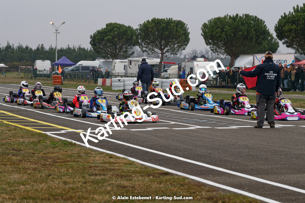 06/03/2022 : 1ère manche du Trophée UFOLEP Kart Nouvelle Aquitaine à Escource (photos Alain Estebenet) 2022 — karting