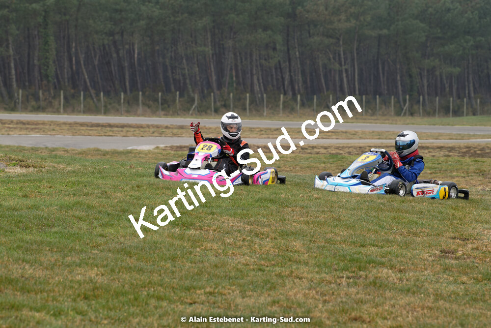 06/03/2022 : 1ère manche du Trophée UFOLEP Kart Nouvelle Aquitaine à Escource (photos Alain Estebenet) 2022 — karting