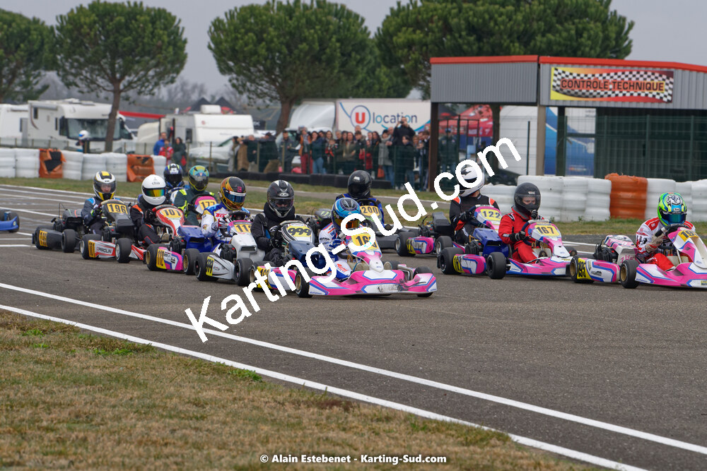 06/03/2022 : 1ère manche du Trophée UFOLEP Kart Nouvelle Aquitaine à Escource (photos Alain Estebenet) 2022 — karting