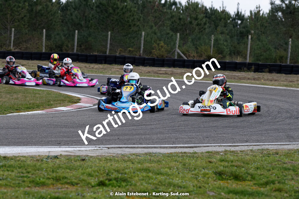 06/03/2022 : 1ère manche du Trophée UFOLEP Kart Nouvelle Aquitaine à Escource (photos Alain Estebenet) 2022 — karting