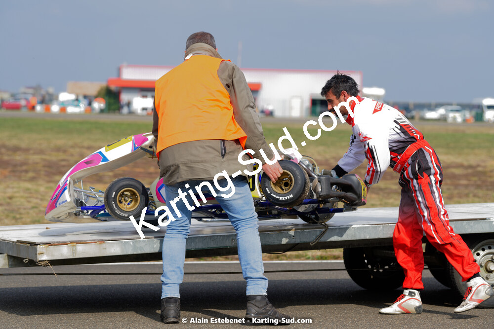 Jean-Claude COQUEREL — 06/03/2022 : 1ère manche du Trophée UFOLEP Kart Nouvelle Aquitaine à Escource (photos Alain Estebenet) 2022 — karting