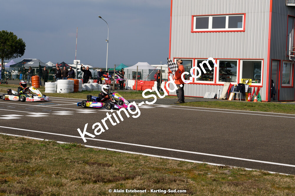 06/03/2022 : 1ère manche du Trophée UFOLEP Kart Nouvelle Aquitaine à Escource (photos Alain Estebenet) 2022 — karting