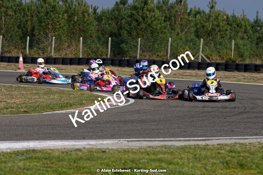 06/03/2022 : 1ère manche du Trophée UFOLEP Kart Nouvelle Aquitaine à Escource (photos Alain Estebenet) 2022 — karting
