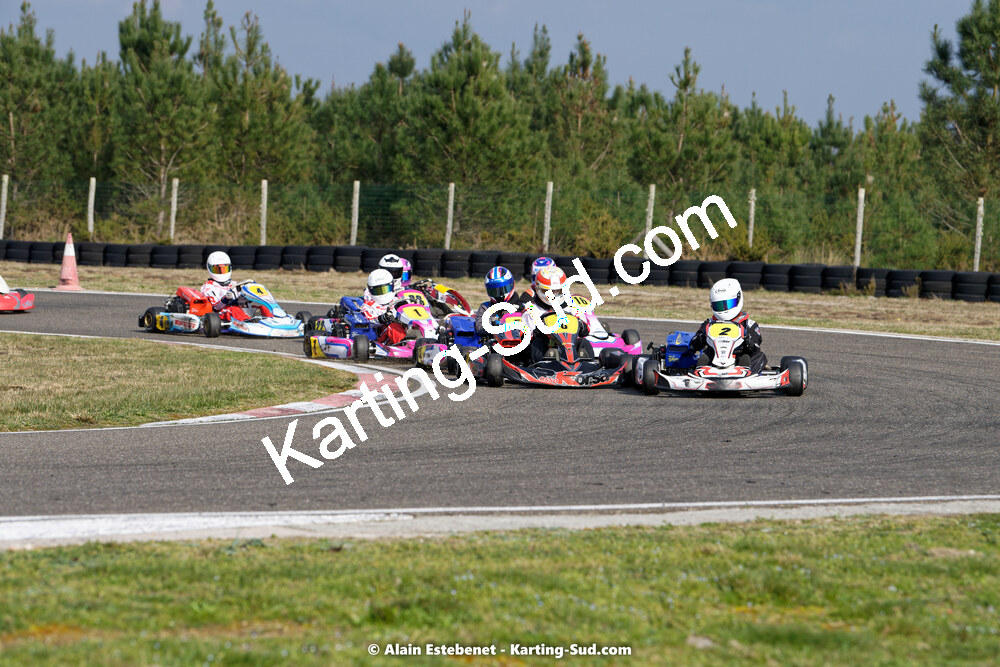 06/03/2022 : 1ère manche du Trophée UFOLEP Kart Nouvelle Aquitaine à Escource (photos Alain Estebenet) 2022 — karting