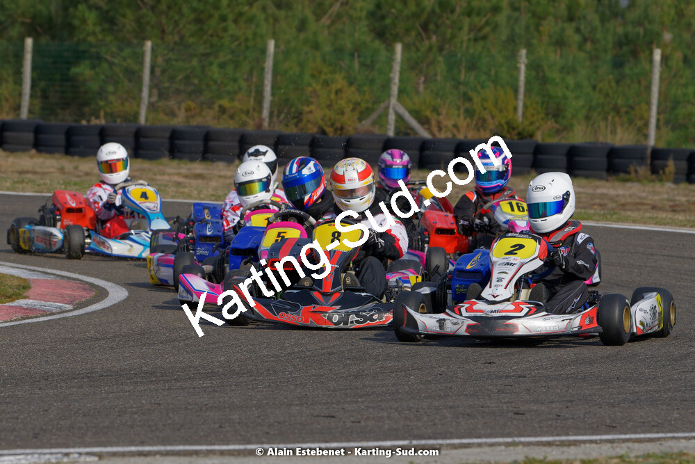 06/03/2022 : 1ère manche du Trophée UFOLEP Kart Nouvelle Aquitaine à Escource (photos Alain Estebenet) 2022 — karting