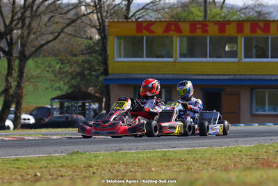 Enzo LACREUSE — 26 & 27/03/2022 : 2ème manche du Championnat du Sud 2022 à Layrac (photos Stéphane Agnus) 2022 — karting