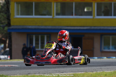 Enzo LACREUSE — 26 & 27/03/2022 : 2ème manche du Championnat du Sud 2022 à Layrac (photos Stéphane Agnus) 2022 — karting