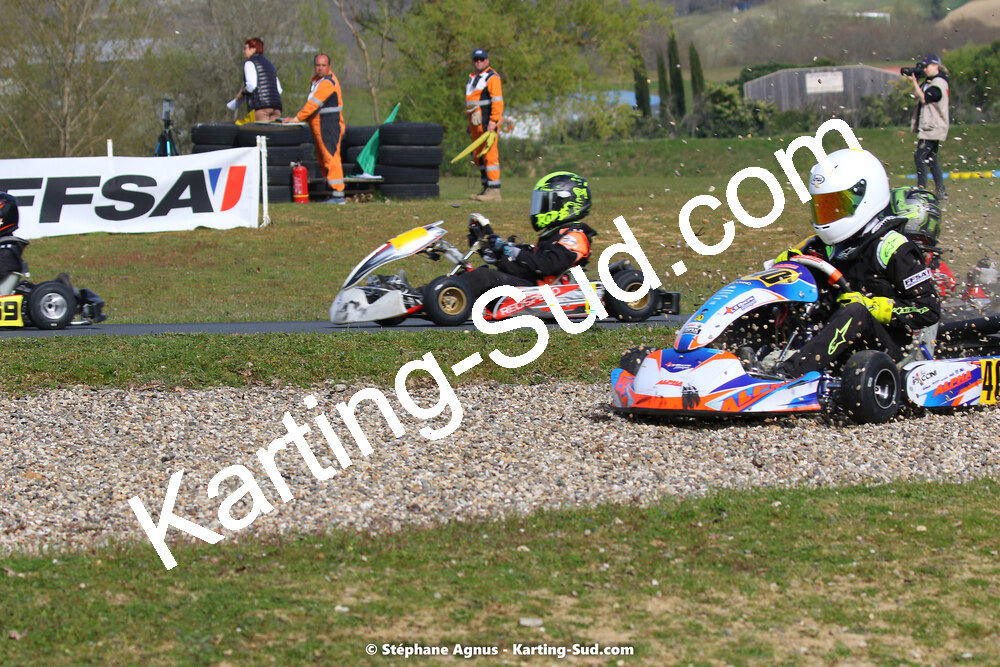 26 & 27/03/2022 : 2ème manche du Championnat du Sud 2022 à Layrac (photos Stéphane Agnus) 2022 — karting