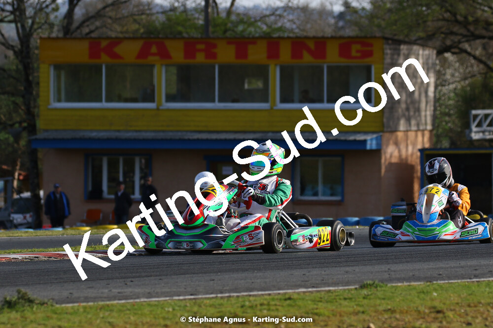 26 & 27/03/2022 : 2ème manche du Championnat du Sud 2022 à Layrac (photos Stéphane Agnus) 2022 — karting