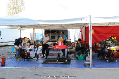 16 & 17/04/2022 : 3ème manche du Championnat du Sud 2022 au circuit d’Aigues-Vives (photos Stéphane Agnus) 2022 — karting