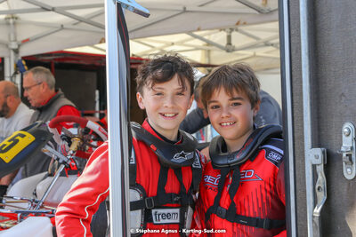 16 & 17/04/2022 : 3ème manche du Championnat du Sud 2022 au circuit d’Aigues-Vives (photos Stéphane Agnus) 2022 — karting