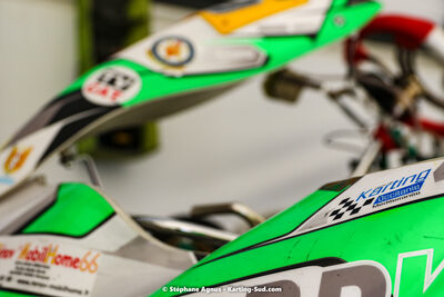 16 & 17/04/2022 : 3ème manche du Championnat du Sud 2022 au circuit d’Aigues-Vives (photos Stéphane Agnus) 2022 — karting