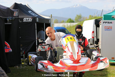 16 & 17/04/2022 : 3ème manche du Championnat du Sud 2022 au circuit d’Aigues-Vives (photos Stéphane Agnus) 2022 — karting