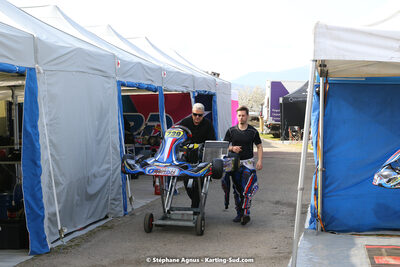 16 & 17/04/2022 : 3ème manche du Championnat du Sud 2022 au circuit d’Aigues-Vives (photos Stéphane Agnus) 2022 — karting