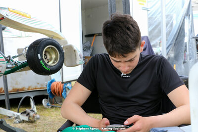 16 & 17/04/2022 : 3ème manche du Championnat du Sud 2022 au circuit d’Aigues-Vives (photos Stéphane Agnus) 2022 — karting