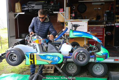16 & 17/04/2022 : 3ème manche du Championnat du Sud 2022 au circuit d’Aigues-Vives (photos Stéphane Agnus) 2022 — karting