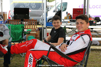 16 & 17/04/2022 : 3ème manche du Championnat du Sud 2022 au circuit d’Aigues-Vives (photos Stéphane Agnus) 2022 — karting
