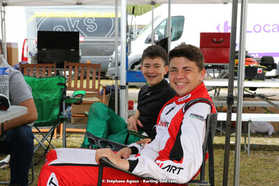 16 & 17/04/2022 : 3ème manche du Championnat du Sud 2022 au circuit d’Aigues-Vives (photos Stéphane Agnus) 2022 — karting